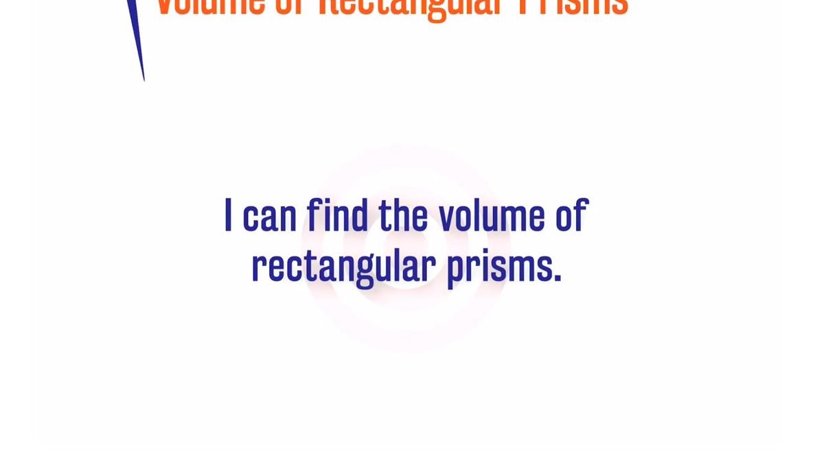 ORSP 1.9.5 Volume of Rectangular Prisms