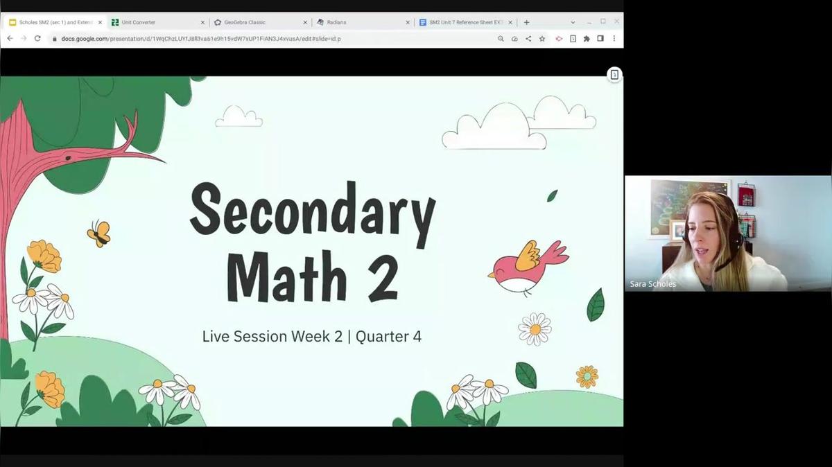 Scholes SM2 Q4 W2 Live Session Recording