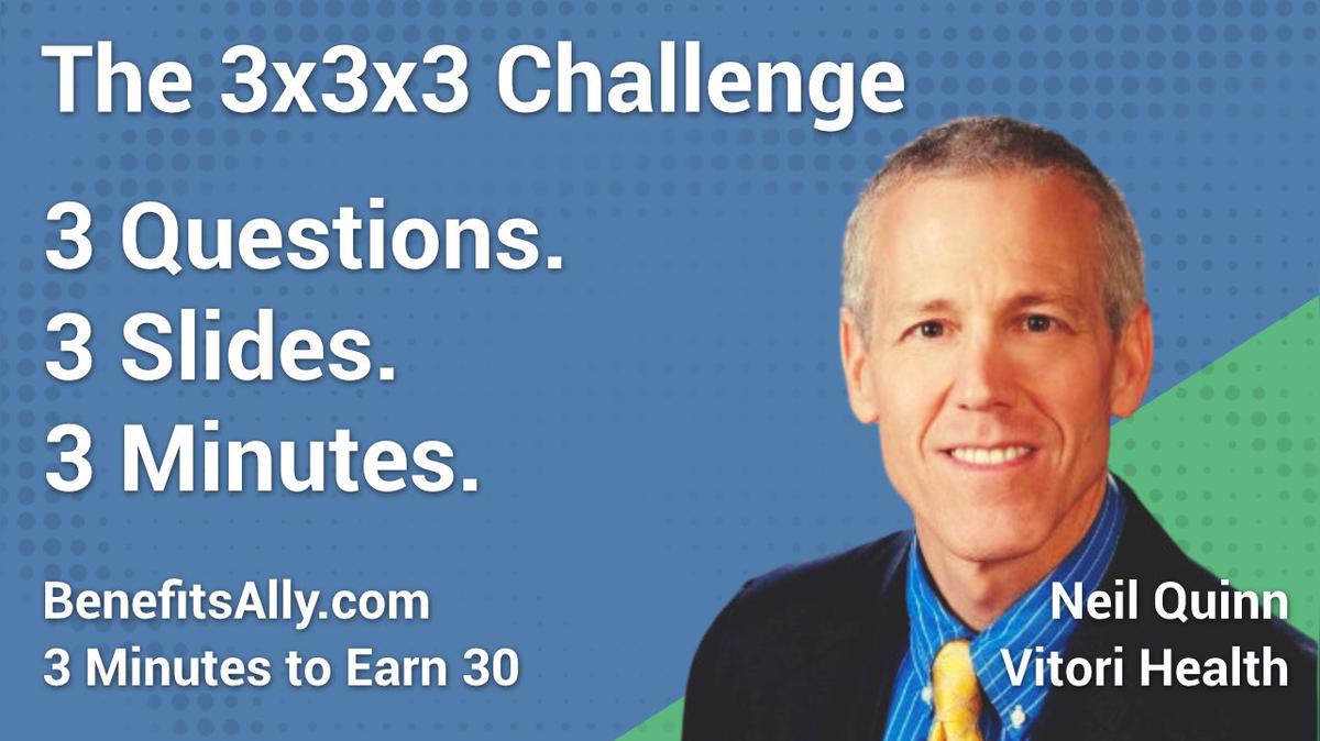 Vitori Vantage 3-Yr Level Funded Health Plan - 3x3x3 Challenge with Neil Quinn