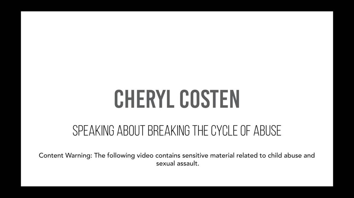 Impact Speaker - Cheryl Costen