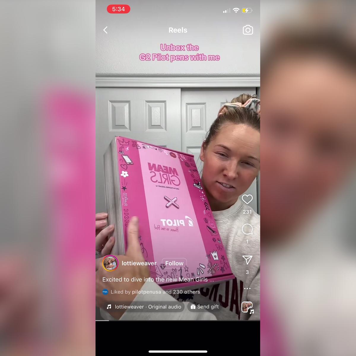 Pilot_MeanGirls_RecapVideo_Lottie Weaver Reel