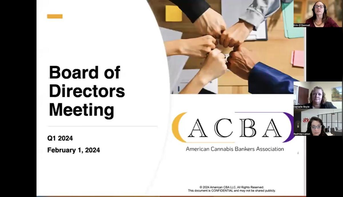 Q1 2024 Board of Directors Meeting