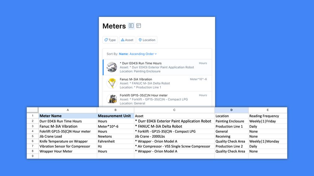 Importing Meters