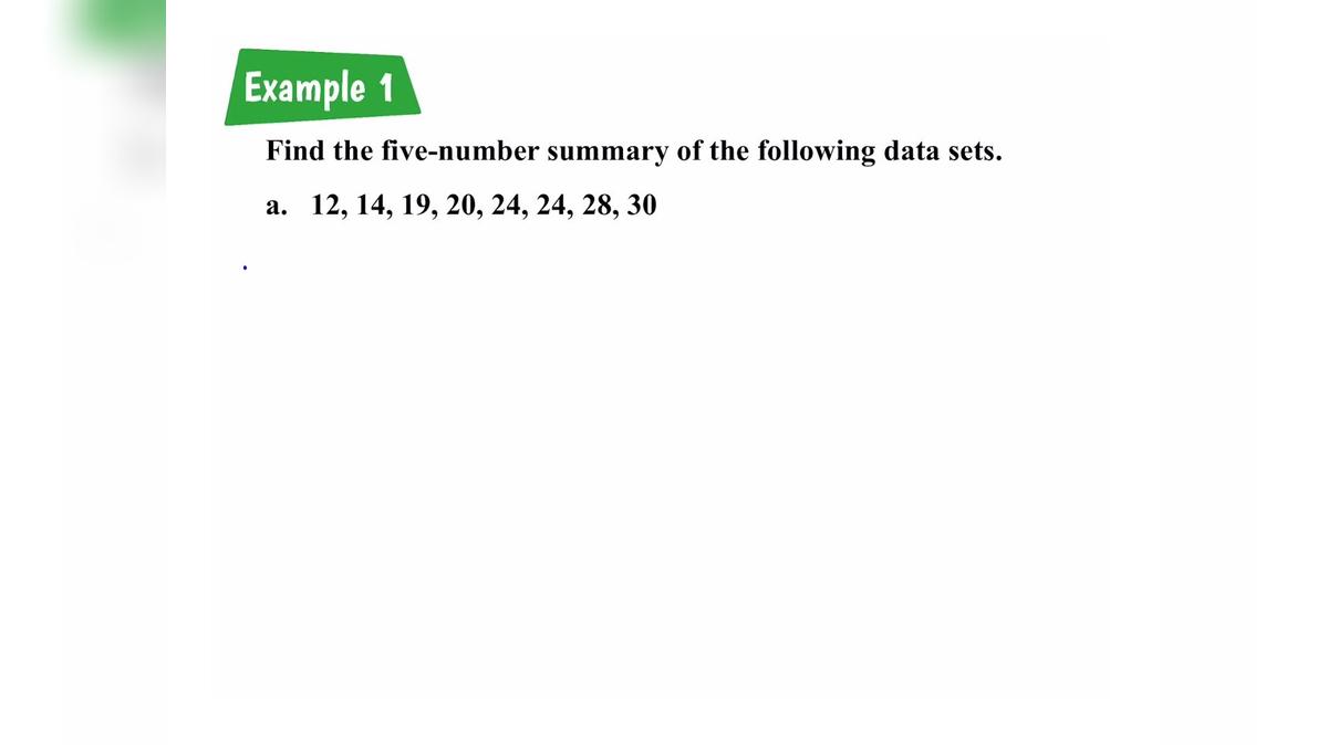 Lesson 1.10.5 Box Plots R1
