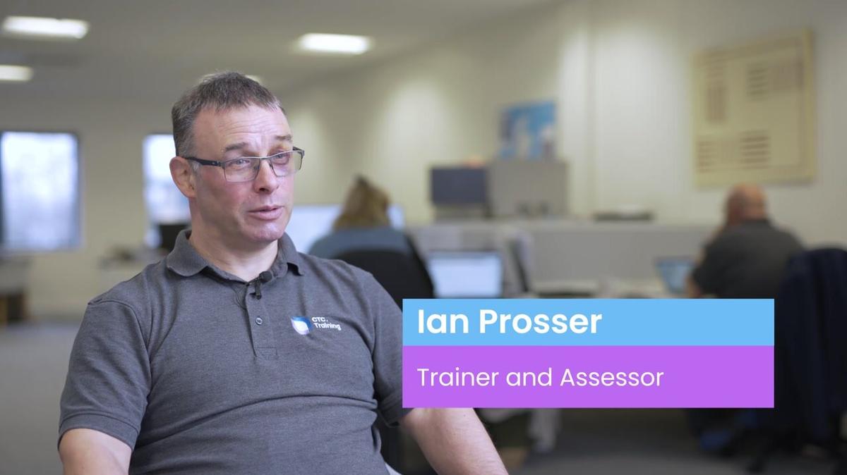 Meet Ian - Trainer and Assessor at CTC Training