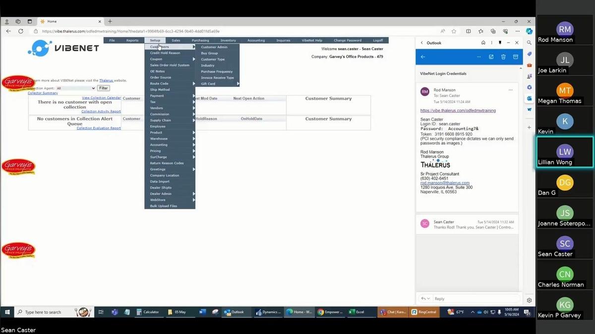Garveys_07 - Purchasing Sales GL Defaults