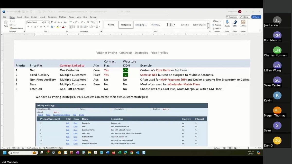 Garveys_19 - Pricing and Contracts