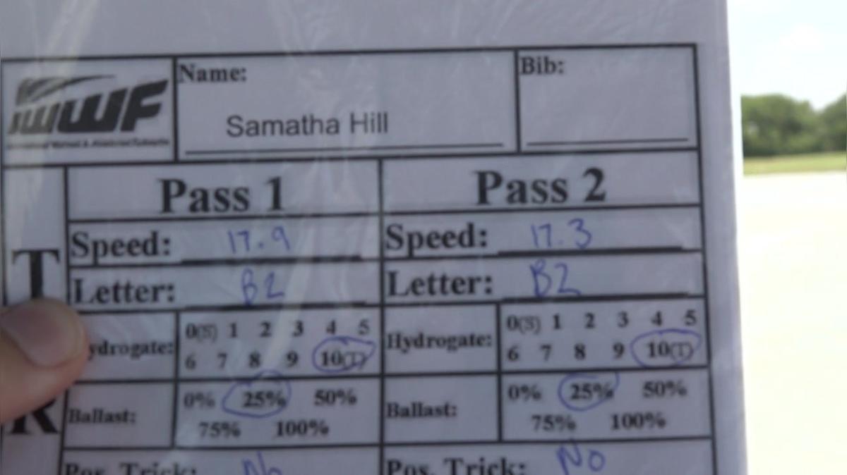 Samantha Hill JW Round 1 Pass 2