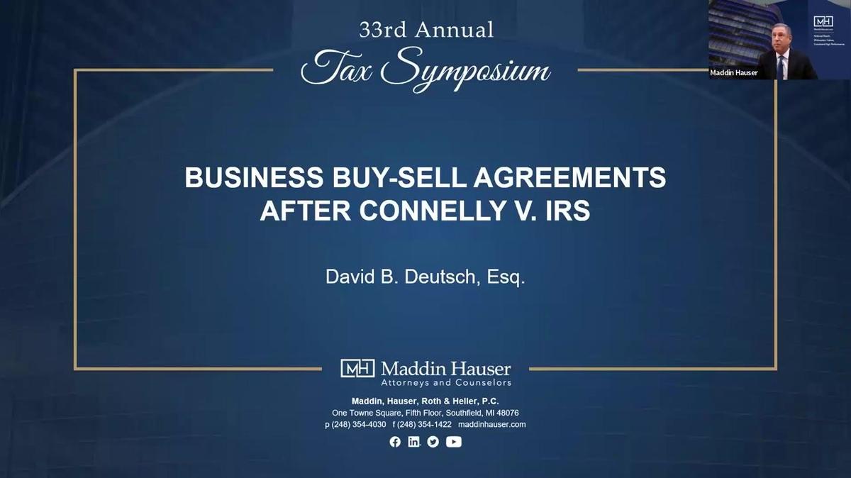 33rd Tax Symposium: David Deutsch