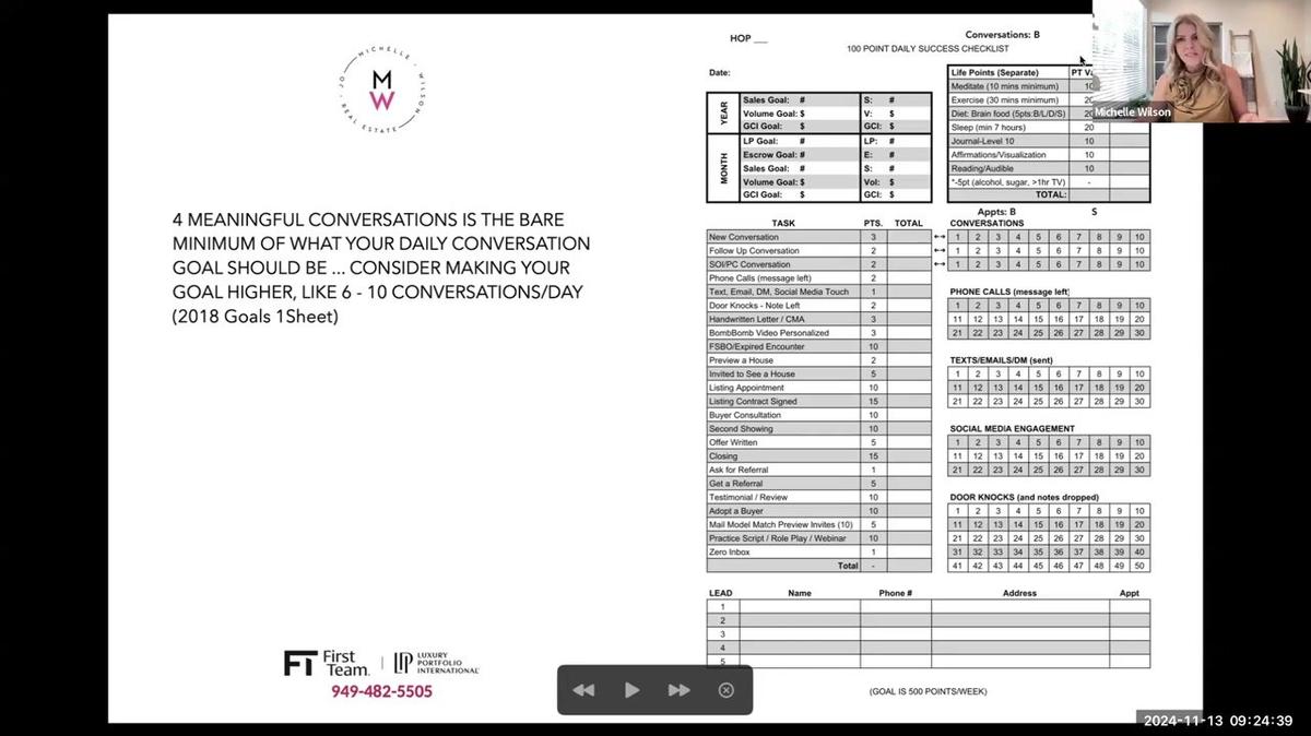 Discover the Blueprint of Top Agents Part 2 w/Michelle Wilson &amp; Shaun Radcliffe (11-13-24)