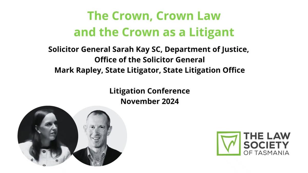 The Crown, Crown Law and the Crown as a Litigant