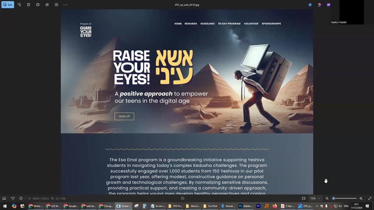 RYE New Web Design 2025