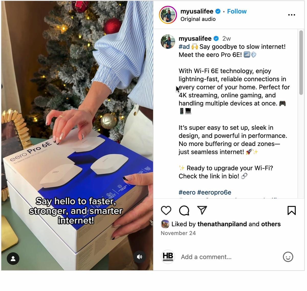 Duygu Okus- IG REEL EERO NOV
