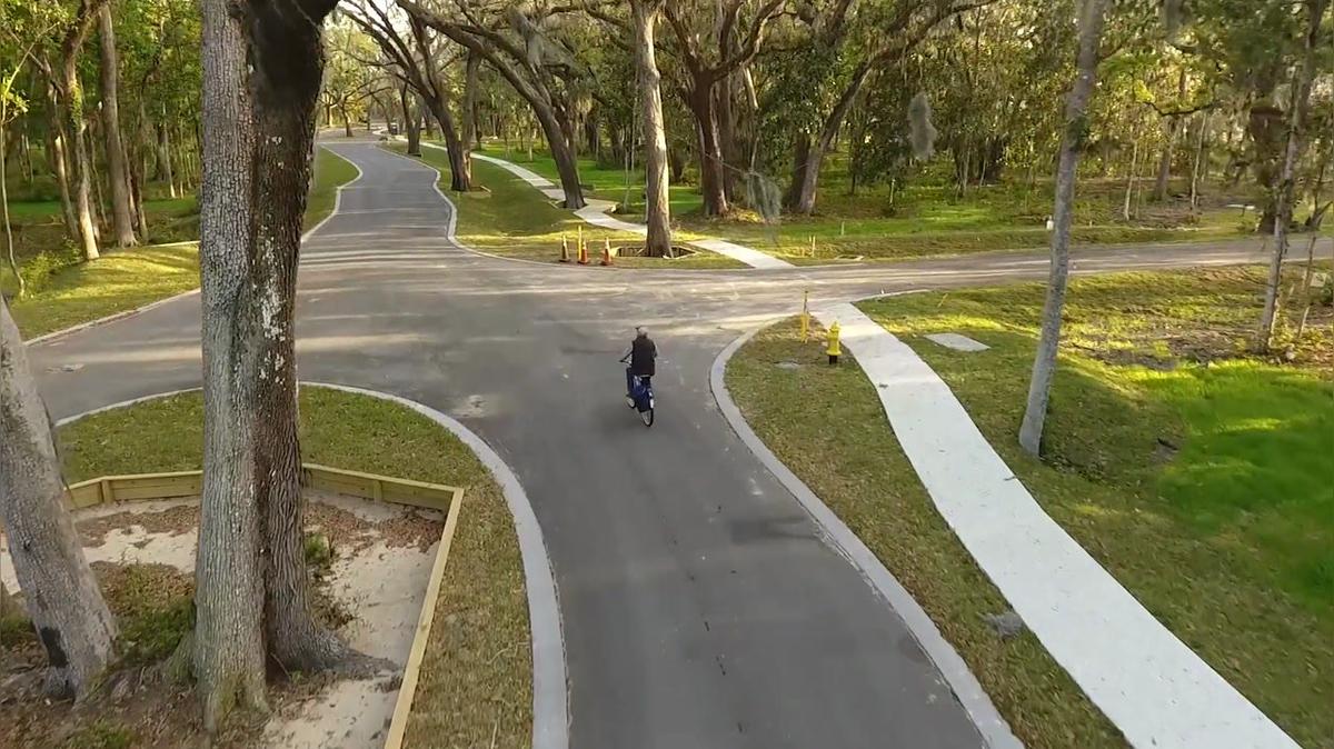 Bike Ride Through Crane Island