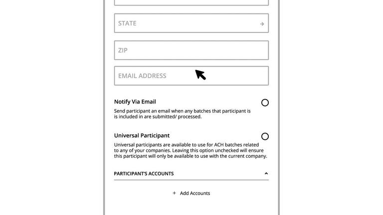 Creating &amp; Managing a Participant