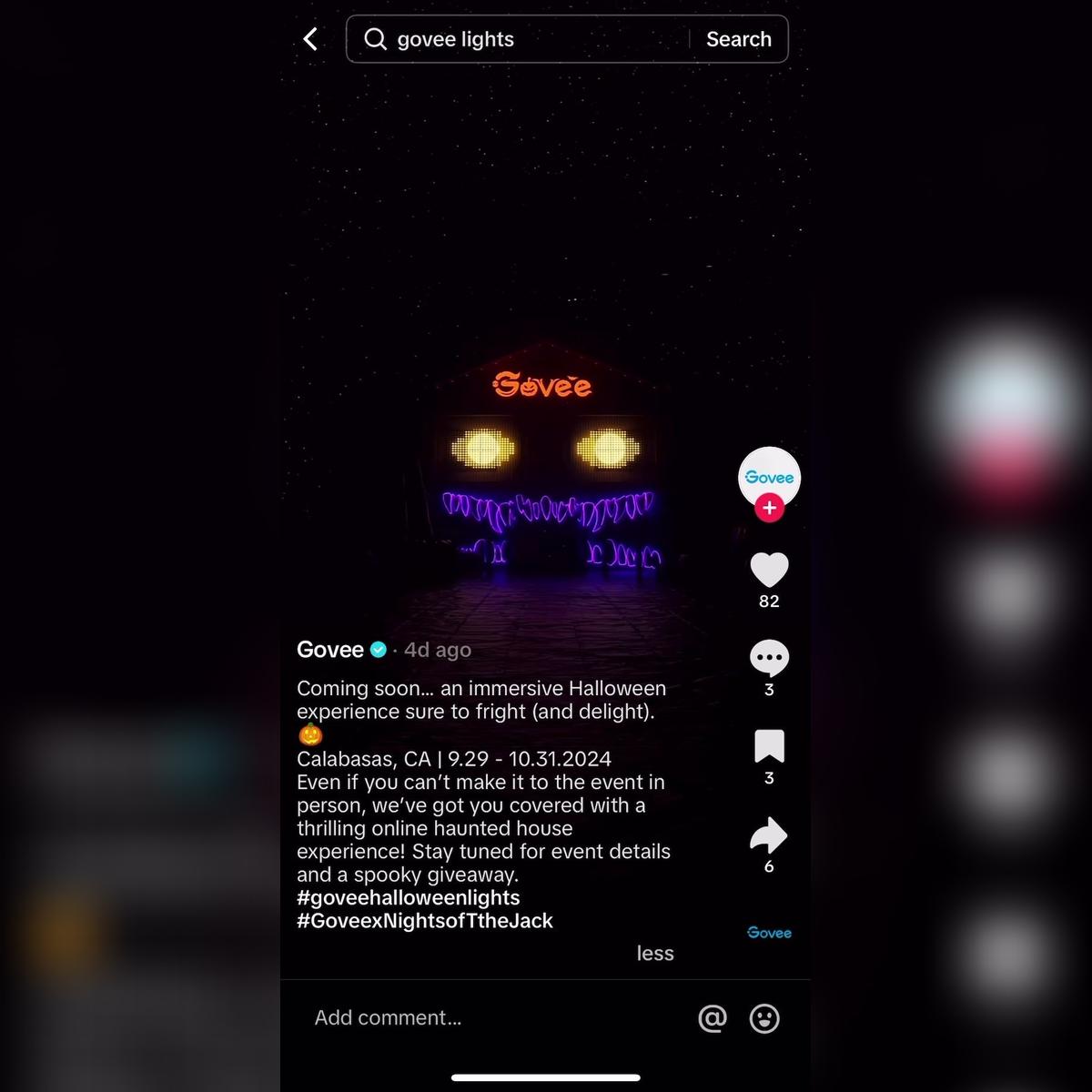 Govee x NOTJ Teaser 1 TikTok
