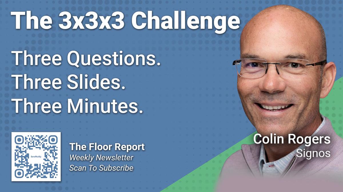 Signos - 3x3x3 Challenge With Colin Rogers