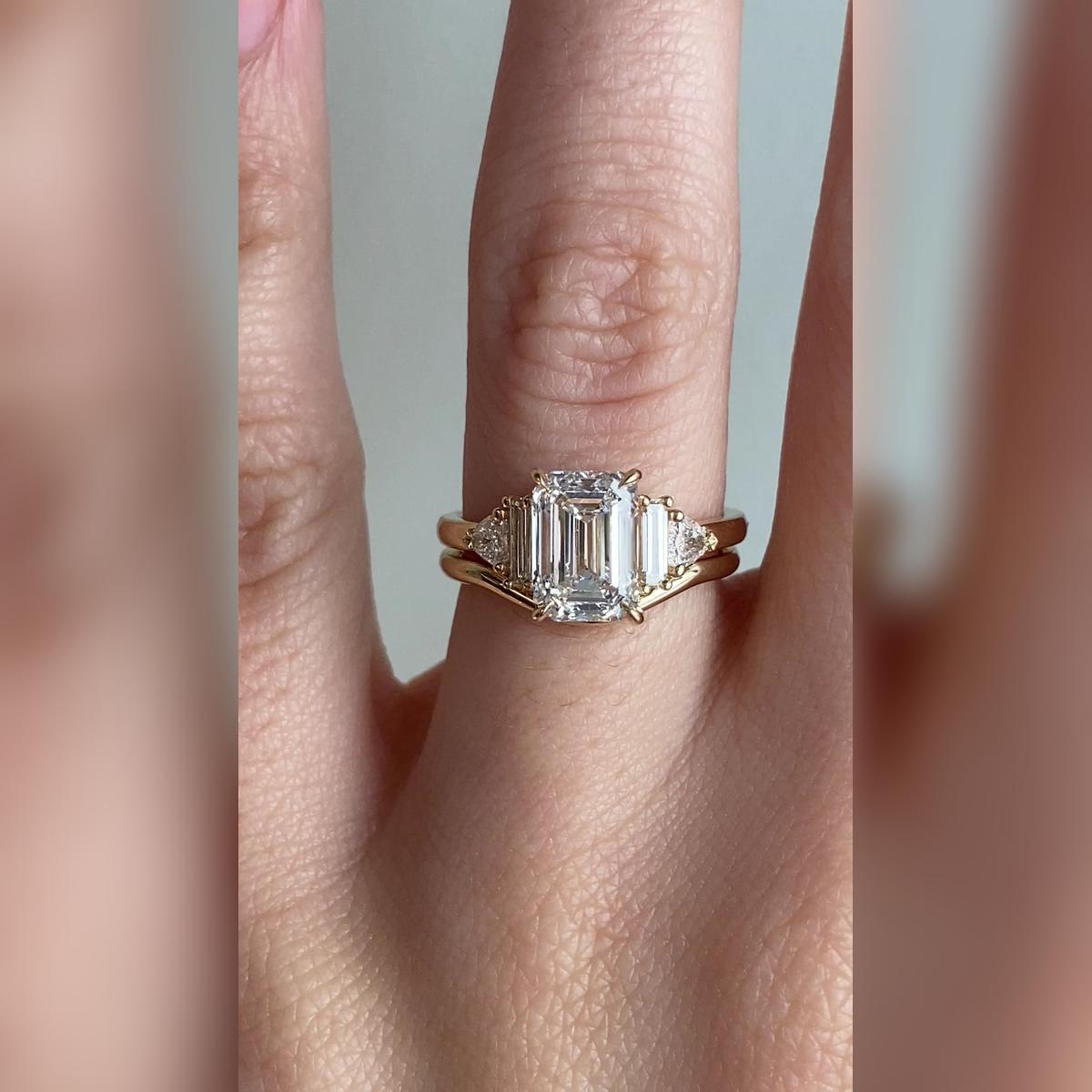 Nicolette Wedding Band Pairings