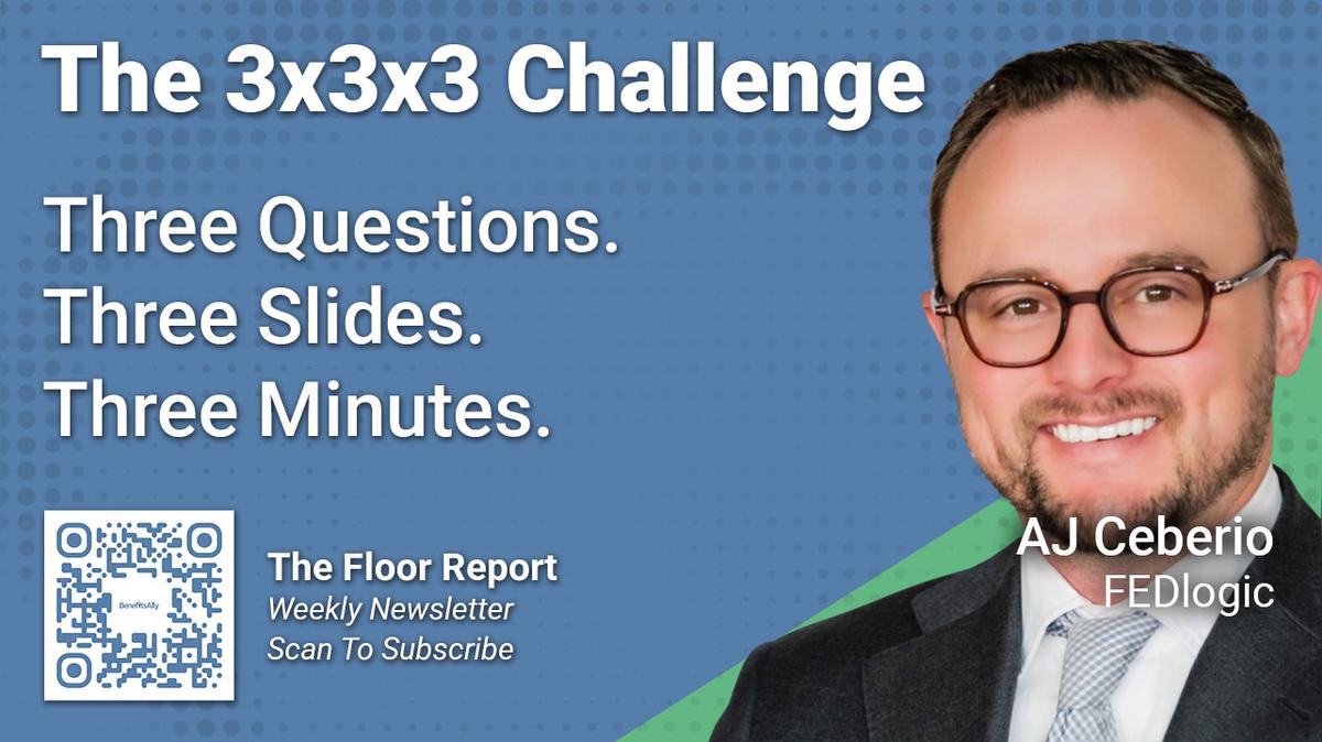 FEDlogic, LLC - 3x3x3 Challenge With AJ Ceberio