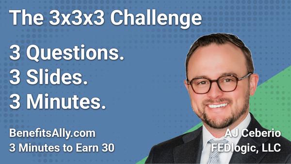 FEDlogic, LLC - 3x3x3 Challenge With AJ Ceberio