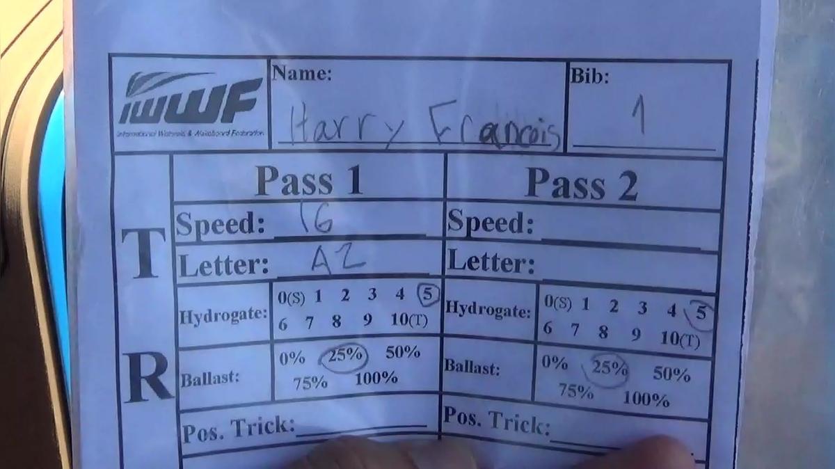 Harry Francois B3 Round 1 Pass 2