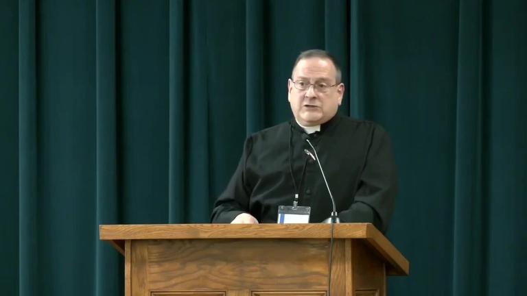 Presentation 1: The Very Reverend John Lessard - “The Canonical Status of the SSPX and Its Consequences in the Sacramental Life of the Faithful”