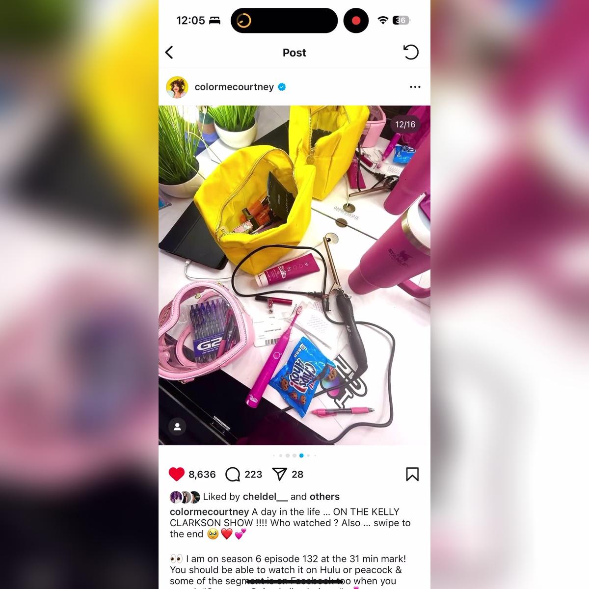 Color Me Courtney-Tkcs Bonus IG Story+Feed Post Pilot TKCS 4.16.25