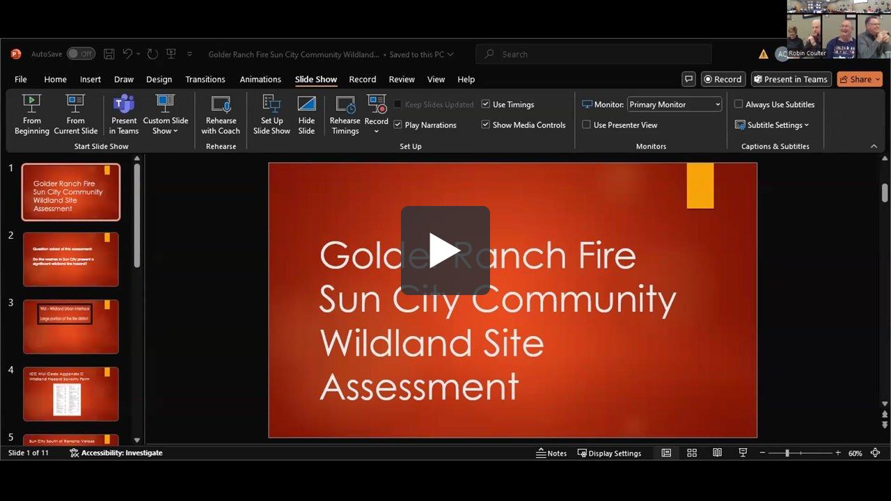 Golder_ranch_presentation | Sun City Oro Valley's Videos