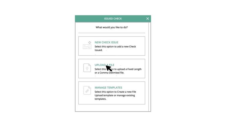 Add Checks Via Upload