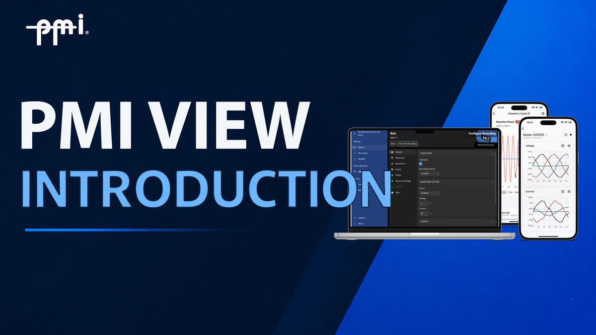 Introduction to PMI View video thumbnail