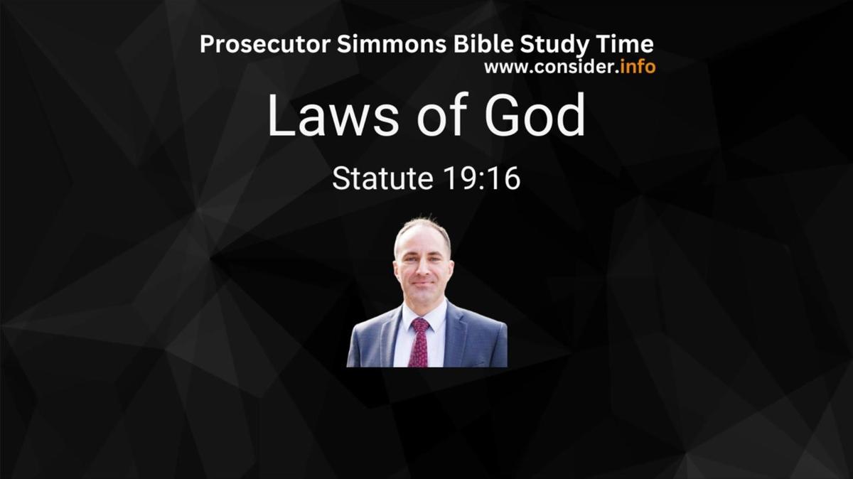Law of God 19 16