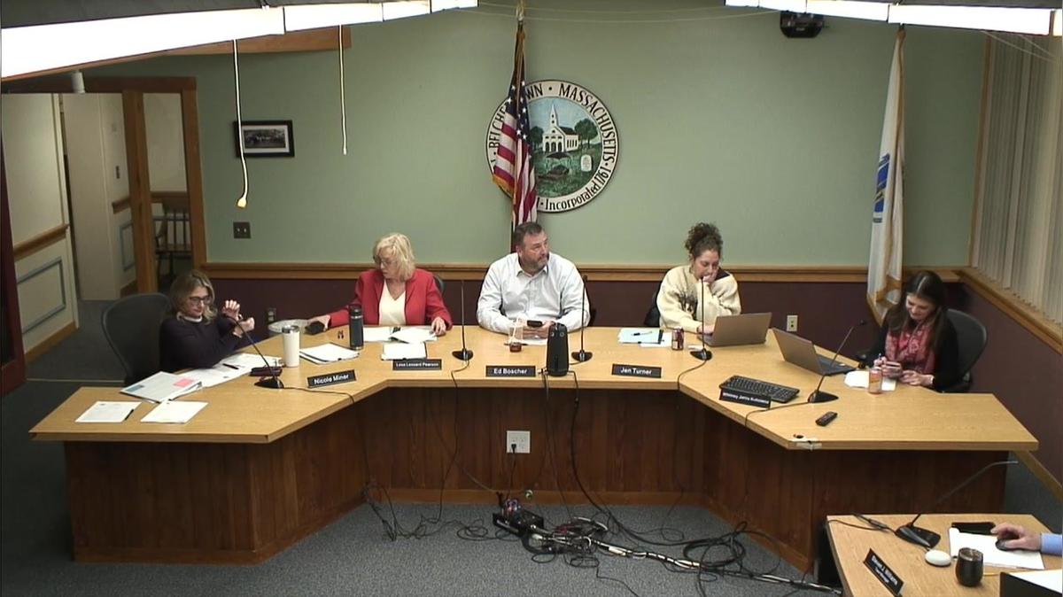 Belchertown Select Board 01-06-2025