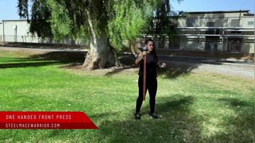 One Handed  Front Press