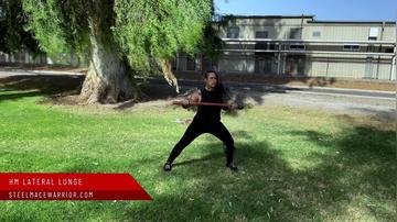Horizontal Middle Lateral Lunge