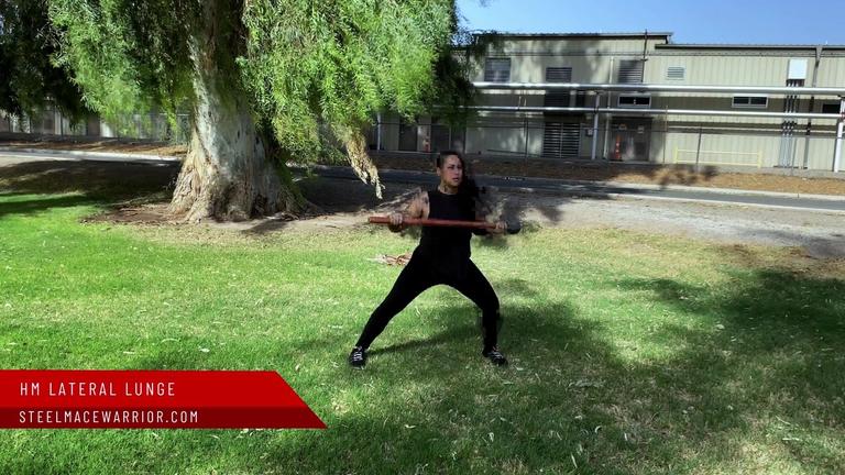 Horizontal Middle Lateral Lunge