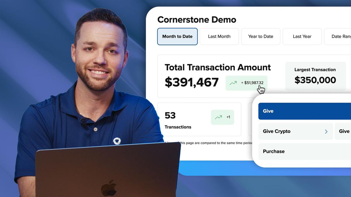SecureGive Software Demo | Robert from SecureGive