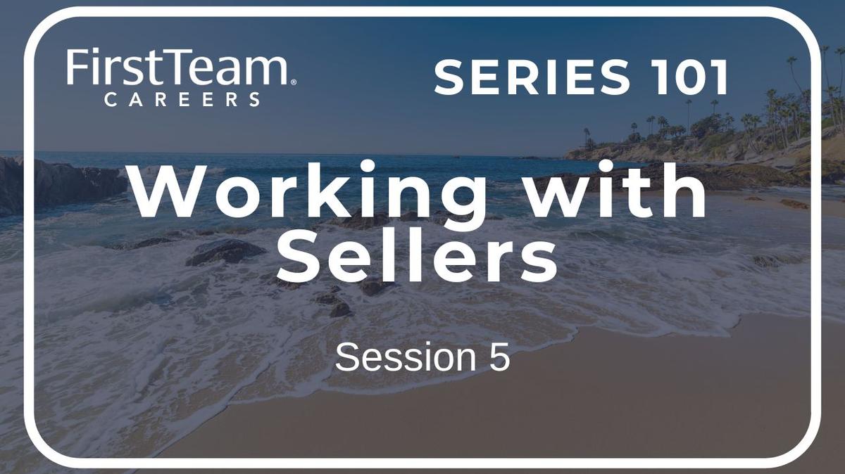S101 - Working with Sellers