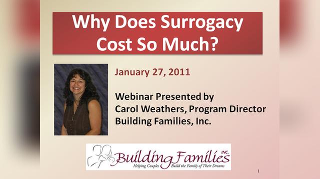 Webinar 1 - Why Does Surrogacy Cost So Much.wmv