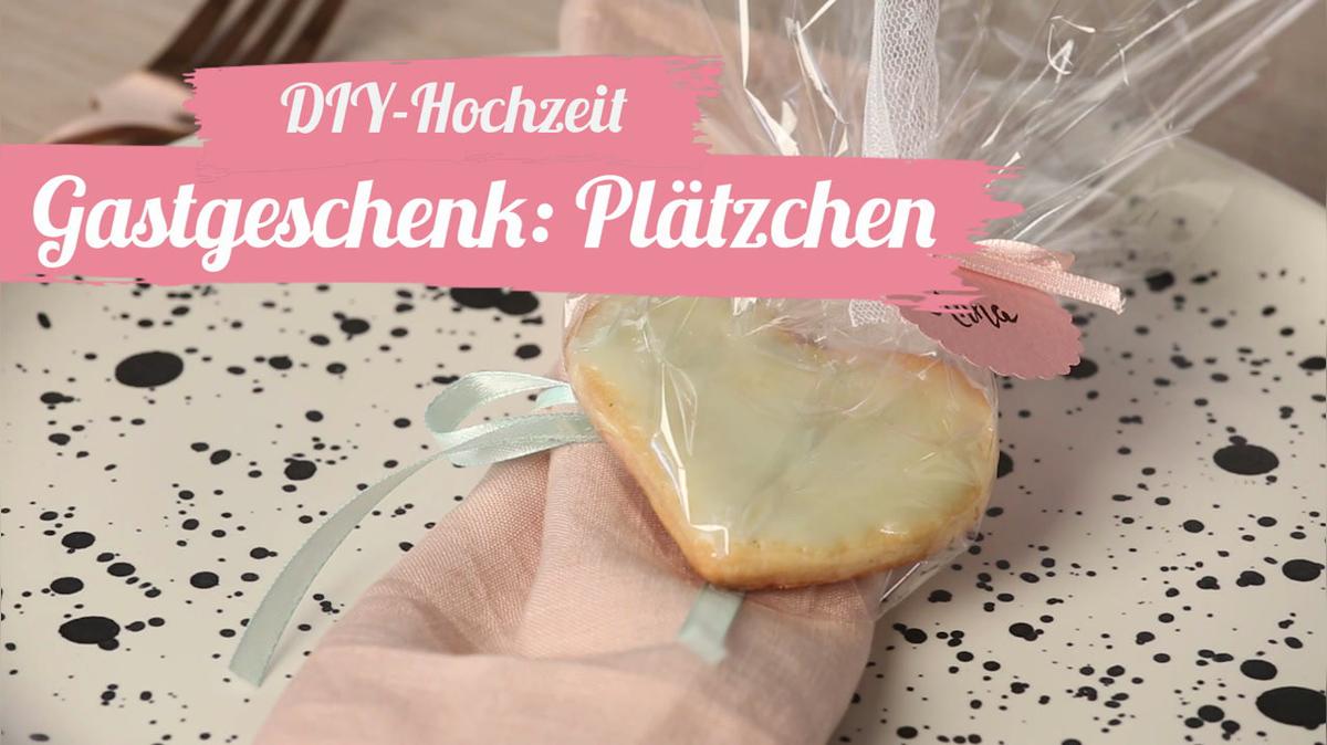 Gastgeschenk: Plätzchen