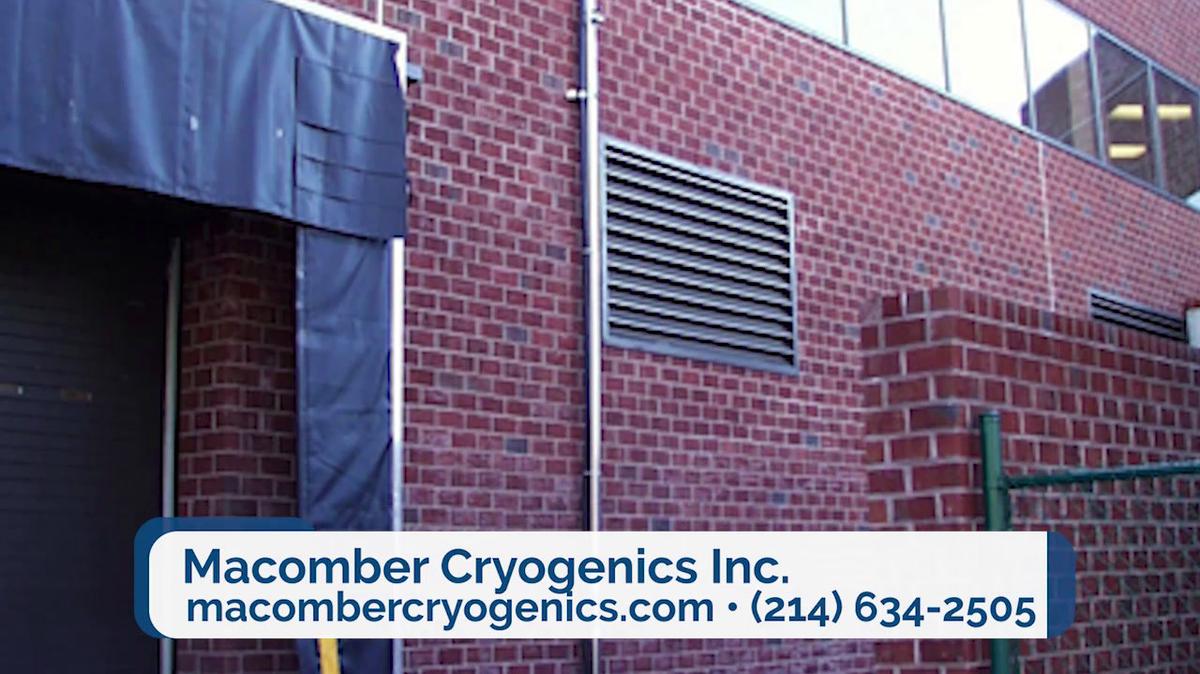 Cryogenics Supplier in Shrewsbury MA, Macomber Cryogenics Inc.