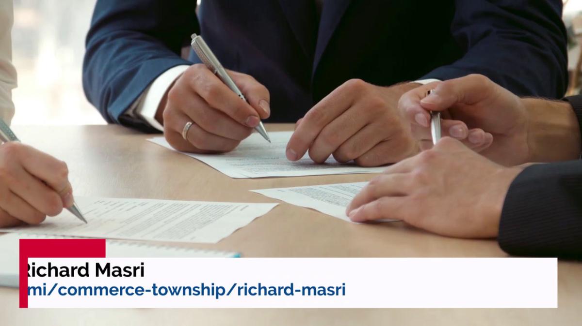 Insurance Agent  in Commerce Charter Twp MI, Farmers Insurance - Richard Masri
