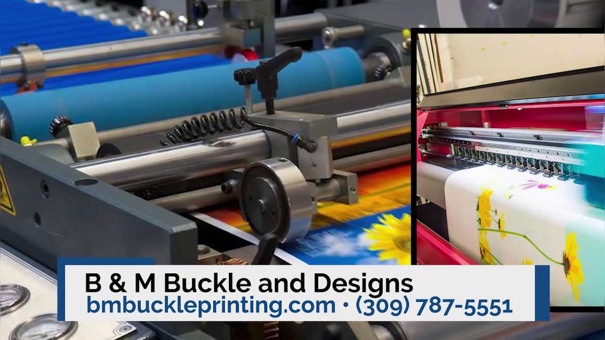 Custom Signs in Milan IL, B & M Buckle and Designs