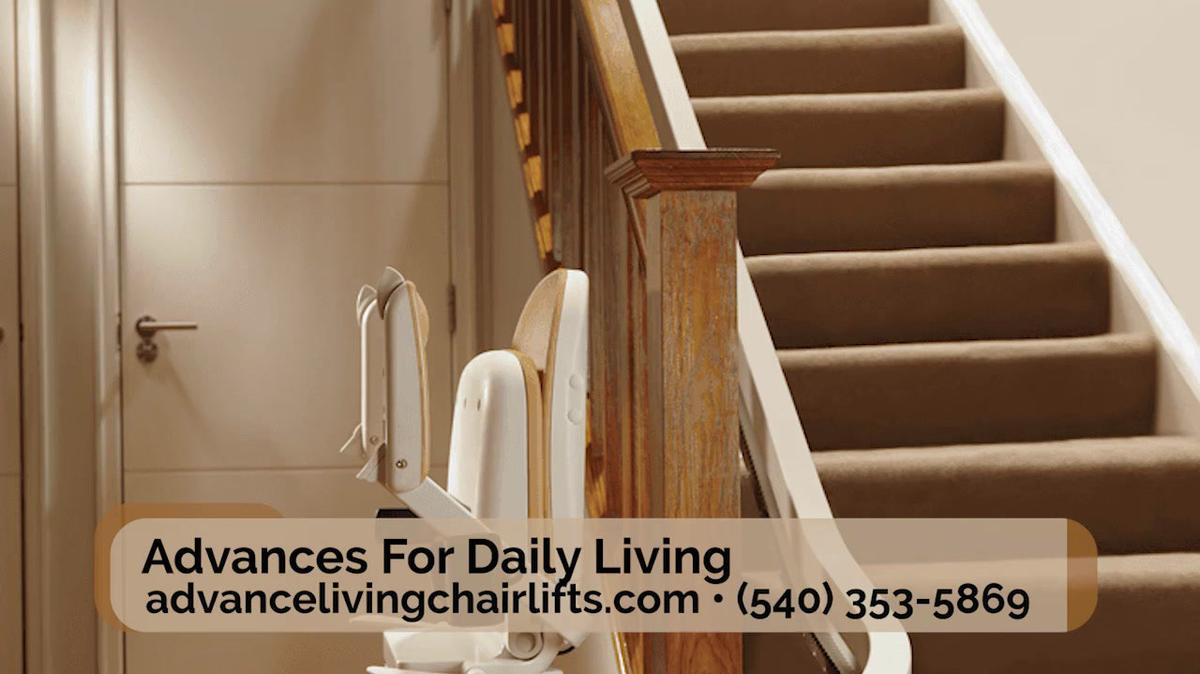 Chair Lift in Roanoke VA, Advances For Daily Living