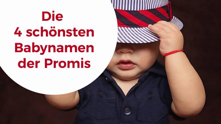 Die 4 schönsten Babynamen der Promis
