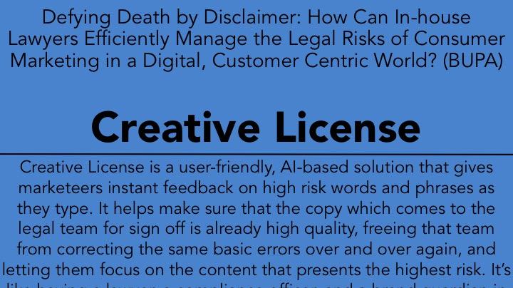 2017 LWOW O POW: Creative License