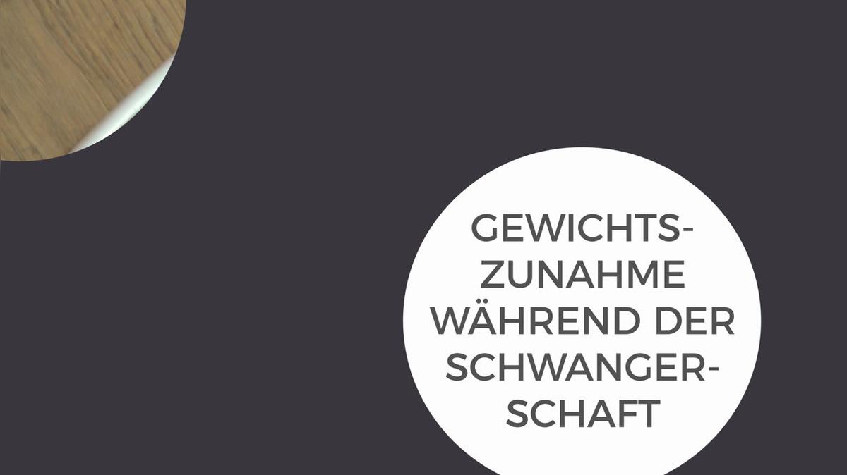 Gewichtszunahme während der Schwangerschaft