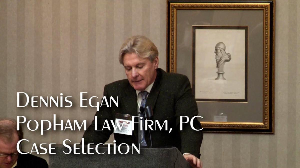 Employment D1 V2 Dennis Egan Case Selection