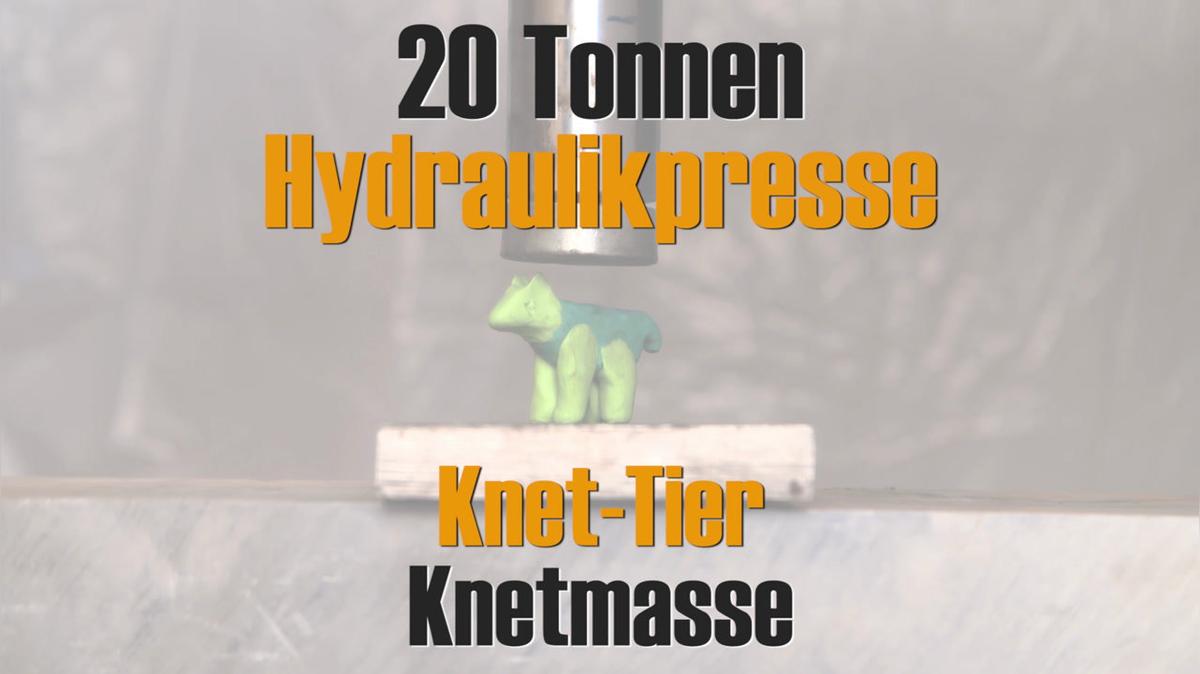 Hydraulikpresse vs. Knet-Tier
