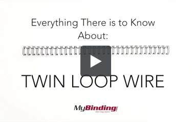Double Loop Wire Binding Supplies – 1/4 Inch Diameter, 3:1 Pitch, Black – 100 Pieces By Lloyds Of Indiana