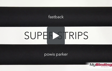 Fastback Super Strip M101 Superstrip 11" Black 100 count 